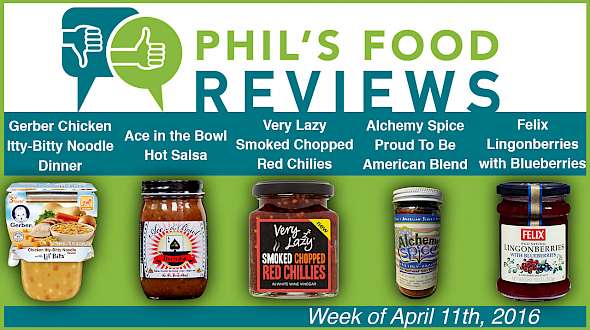 Phil's Food Reviews for April 11th, 2016