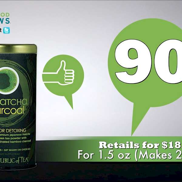 The Republic of Tea U•Matcha® Charcoal is a HIT.