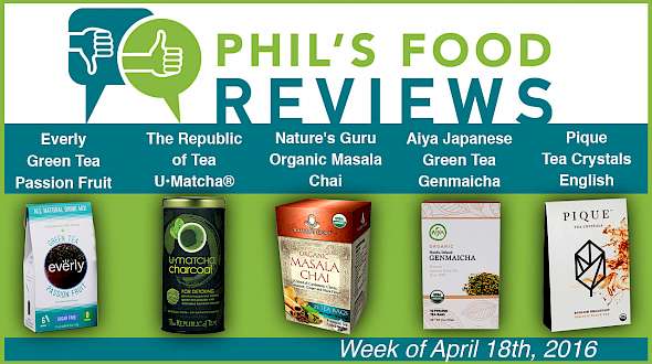 Phil's Food Reviews for April 18th, 2016