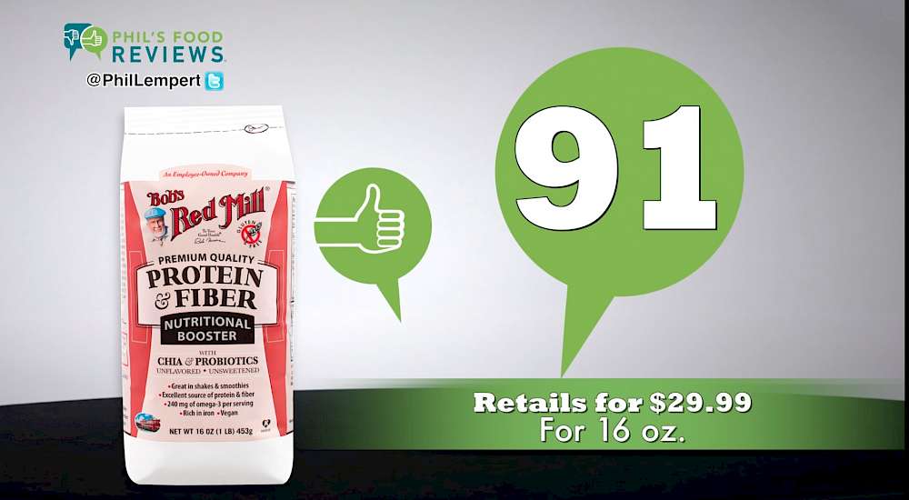 Bob's Red Mill Nutritional Booster Protein & Fiber is a HIT!