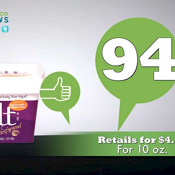 MELT Organic Buttery Spread Original/Probiotic is a HIT!