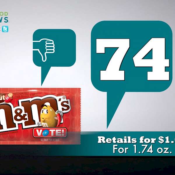 M&M’s Chili Nut is a MISS!