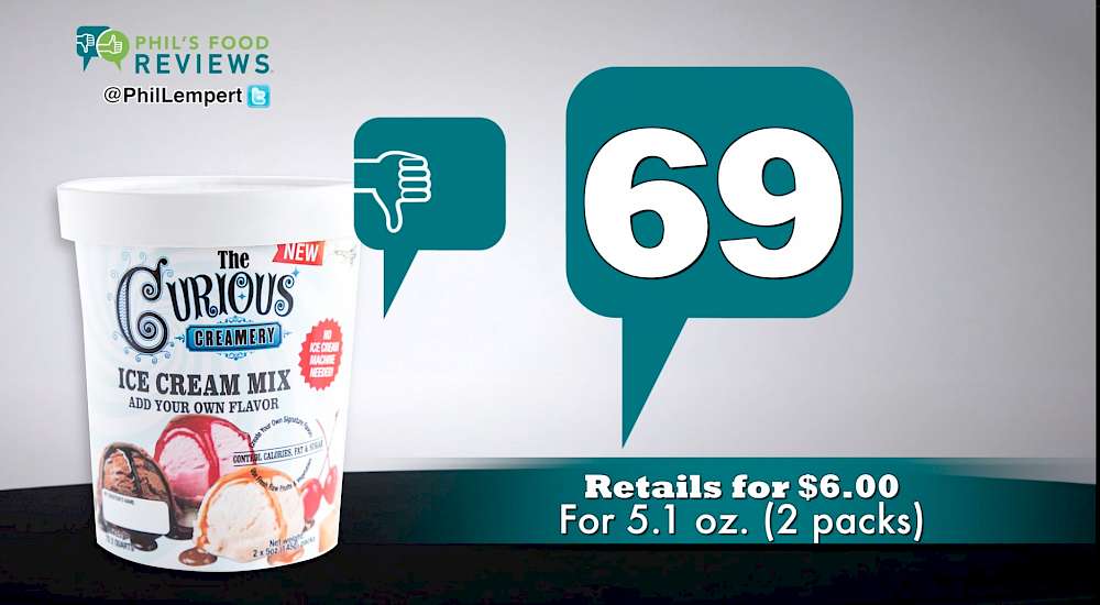 The Curious Creamery Ice Cream Mix Original is a MISS!