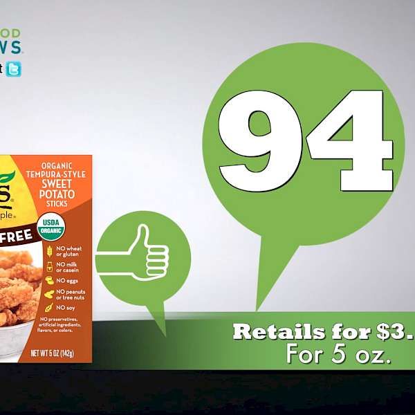 Ian's Gluten Free Organic Sweet Potato Sticks Savory is a HIT!