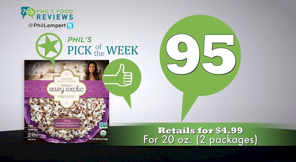 Padma's Easy Exotic Organic Rice Thai Jasmine Medley is MY PICK OF THE WEEK!