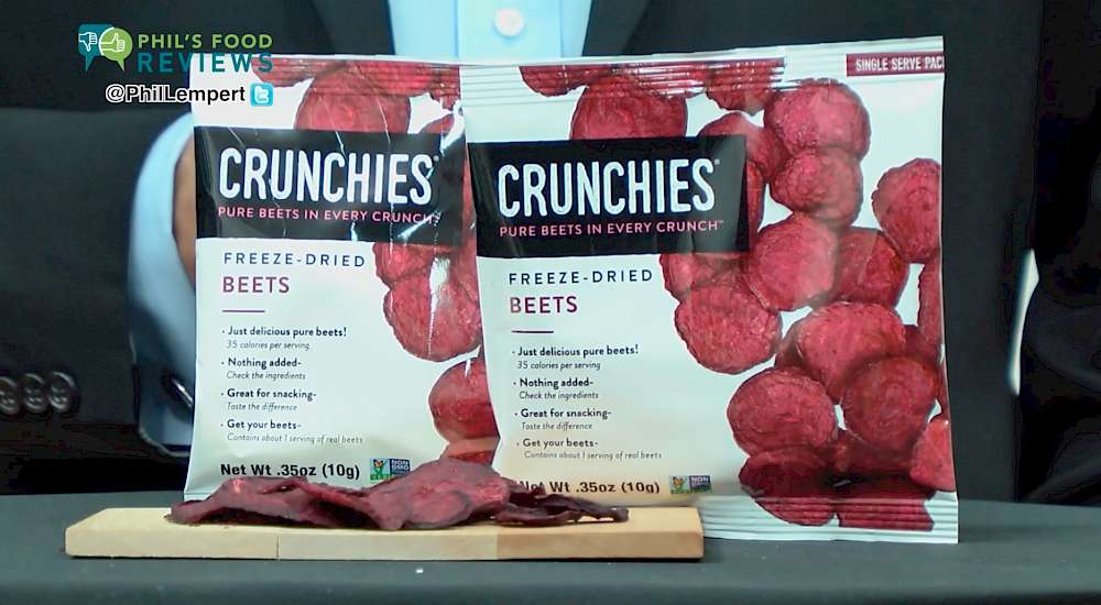 Crunchies Freeze-Dried Beets is a HIT!