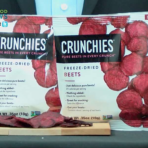 Crunchies Freeze-Dried Beets is a HIT!