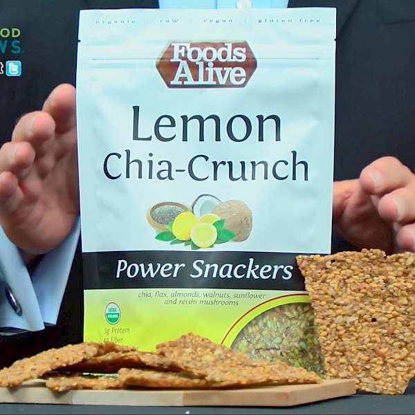 Foods Alive Power Snackers Lemon Chia Crunch is a HIT!