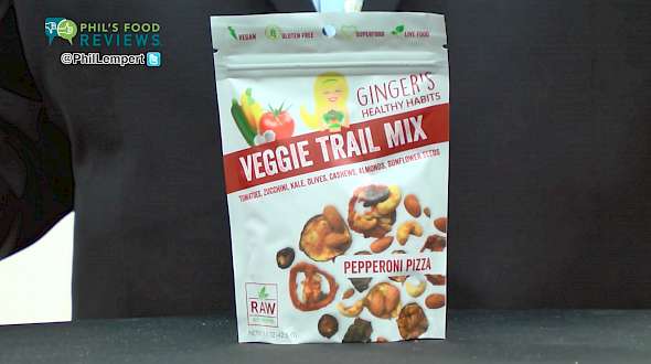 Ginger's Healthy Habits Pepperoni Pizza Veggie Trail Mix is a HIT!