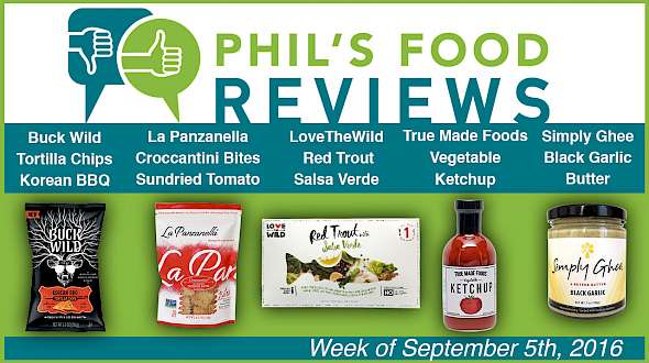 Phil's Food Reviews for September 5th, 2016