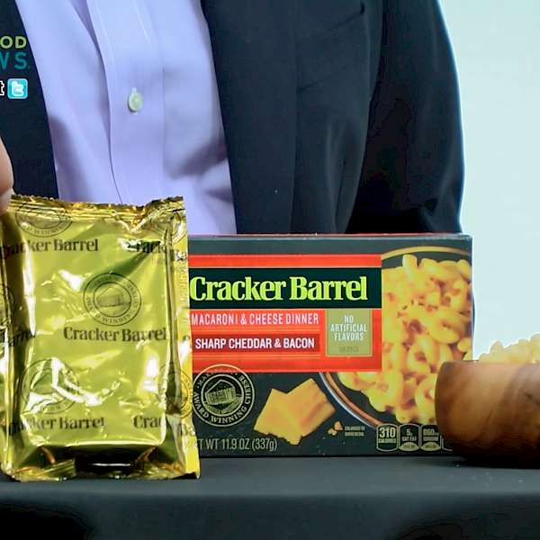 Cracker Barrel Sharp Cheddar & Bacon Macaroni & Cheese Dinner