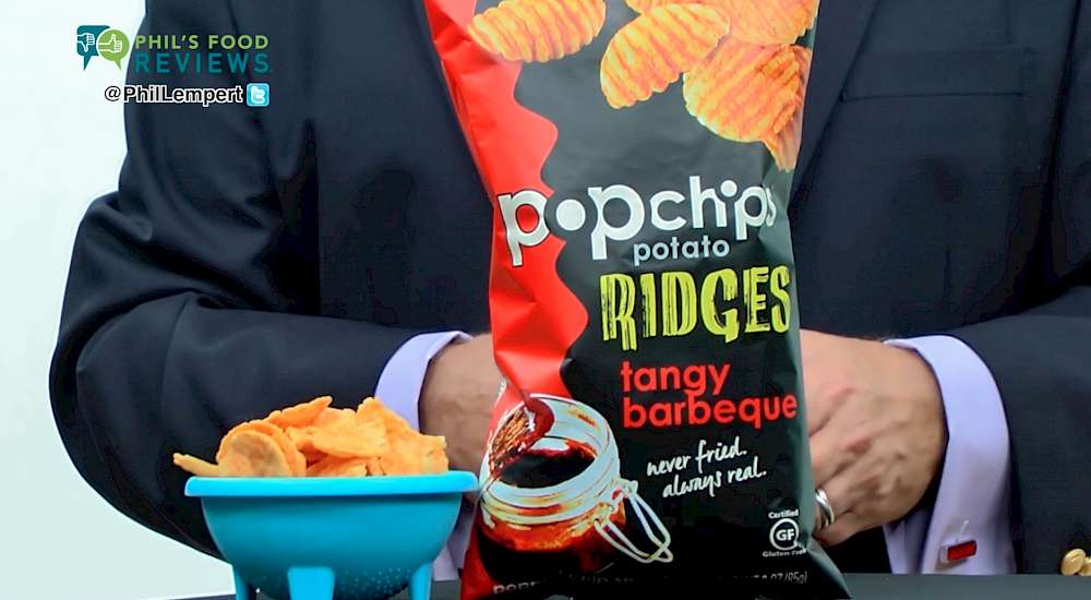 popchips Potato Ridges Tangy Barbecue is a HIT