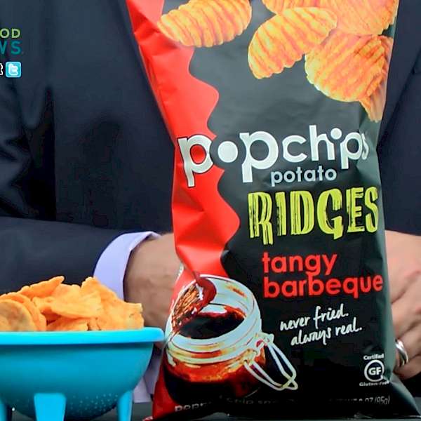 popchips Potato Ridges Tangy Barbecue is a HIT