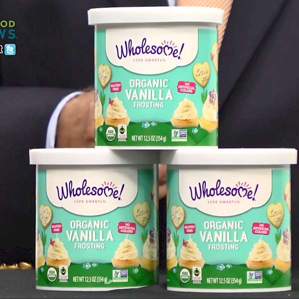 Wholesome! Vanilla Organic Frosting is a HIT!