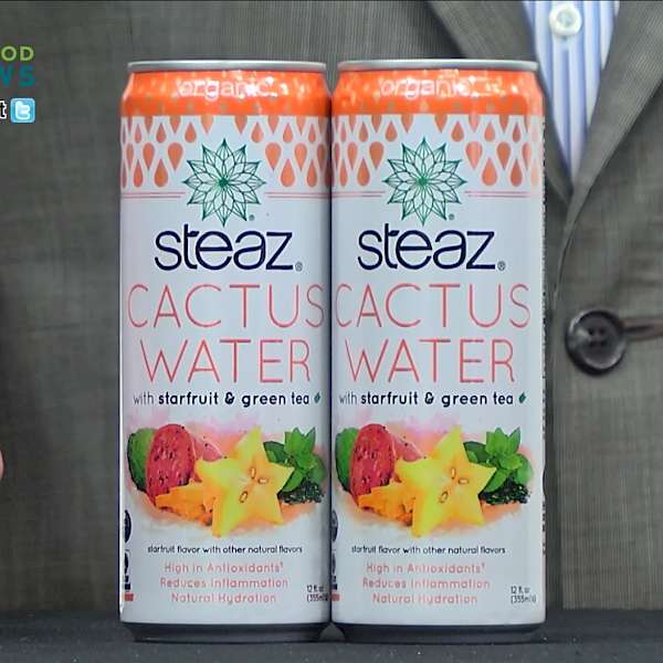 Steaz Cactus Water Starfruit & Green Tea is a HIT!