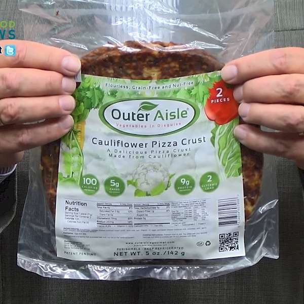 Outer Aisle Cauliflower Pizza Crust Original is a HIT!