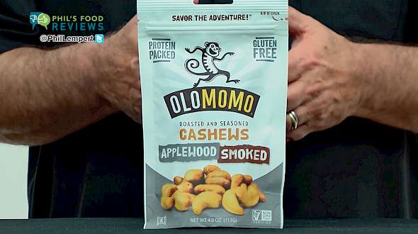 OLOMOMO Applewood Smoked Cashews is MY PICK OF THE WEEK!