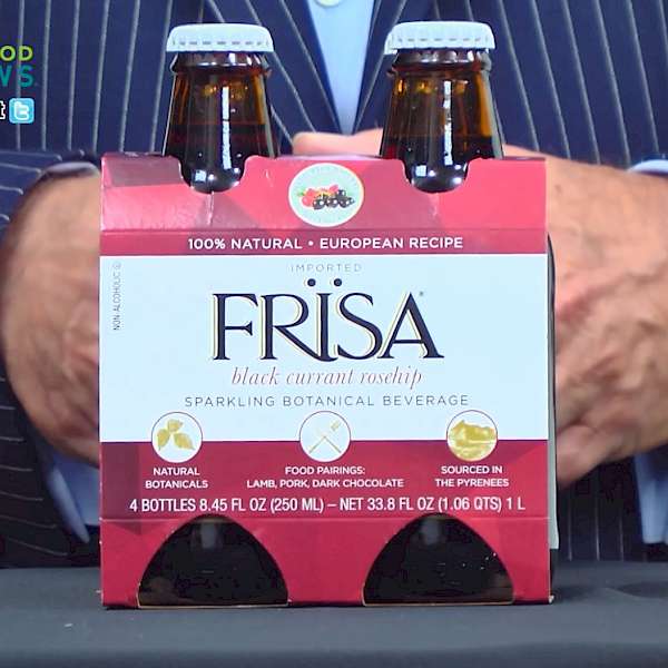 FRÏSA Sparkling Botanical Beverage Black Currant Rosehip is a HIT!