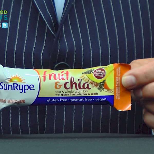 SunRype Fruit & Chia - Fruit & Whole Grain Bar Mango Twist is a HIT!