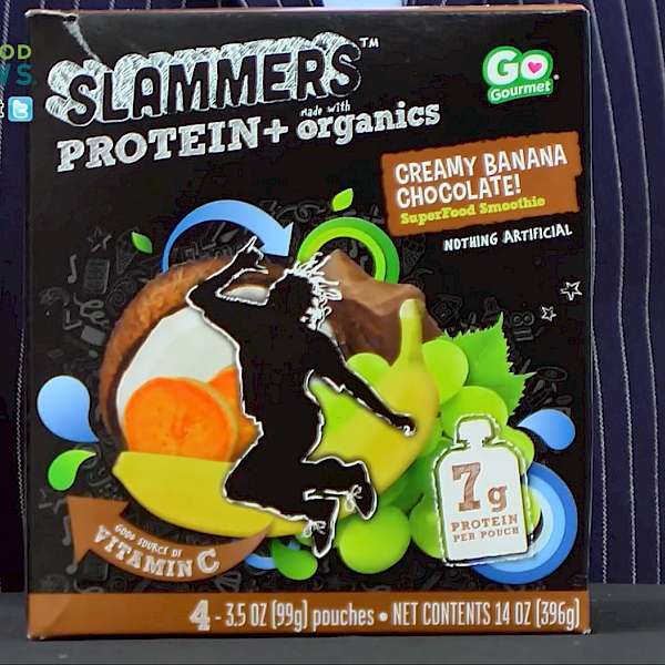 Go Gourmet Slammers Protein + Organics Creamy Banana Chocolate is MY PICK OF THE WEEK!
