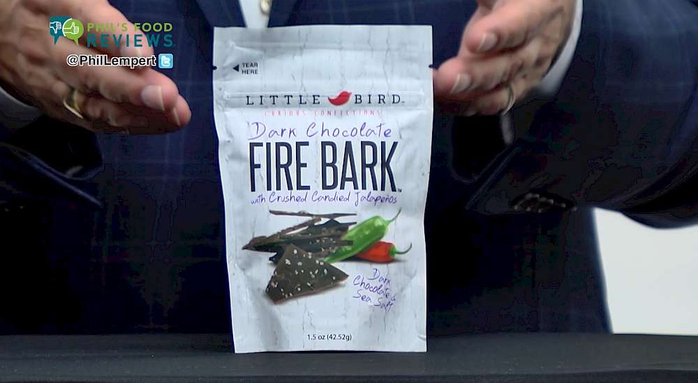 Little Bird Fire Bark Dark Chocolate is a HIT!