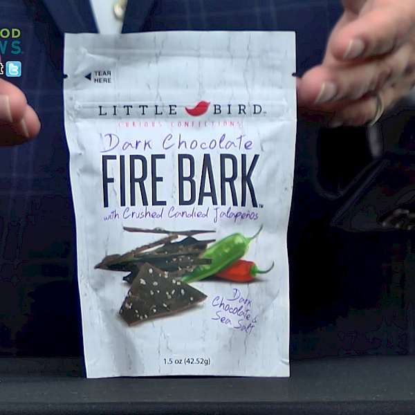 Little Bird Fire Bark Dark Chocolate is a HIT!