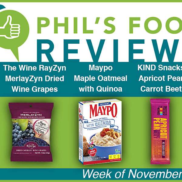 Phil's Food Reviews for November 28th, 2016