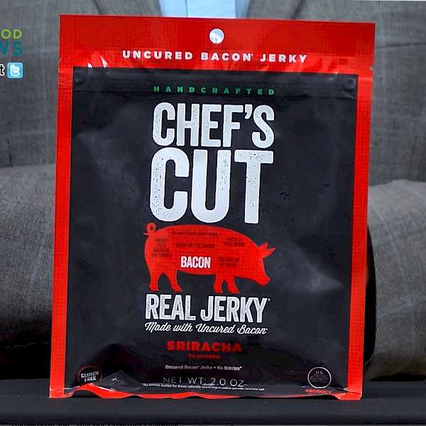 Chef's Cut Real Jerky Bacon Jerky Sriracha is a HIT!