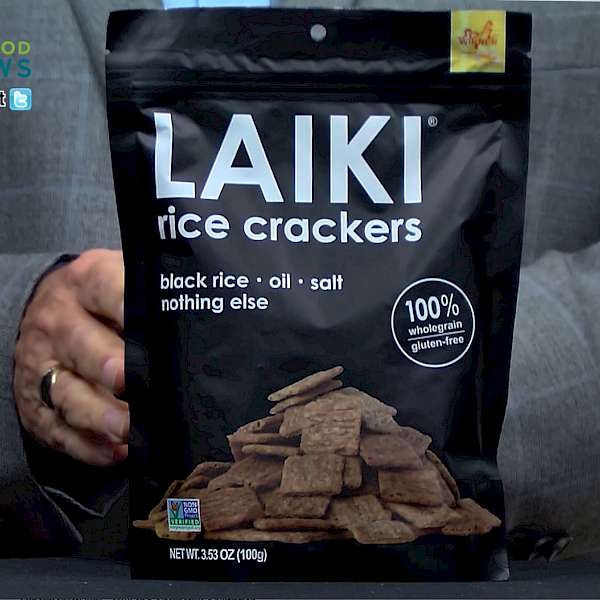 Laiki Black Rice Crackers Sea Salt is a HIT!