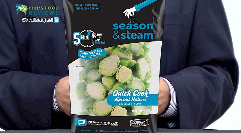 Season & Steam Quick Cook Sprout Halves is  MY PICK OF THE WEEK!