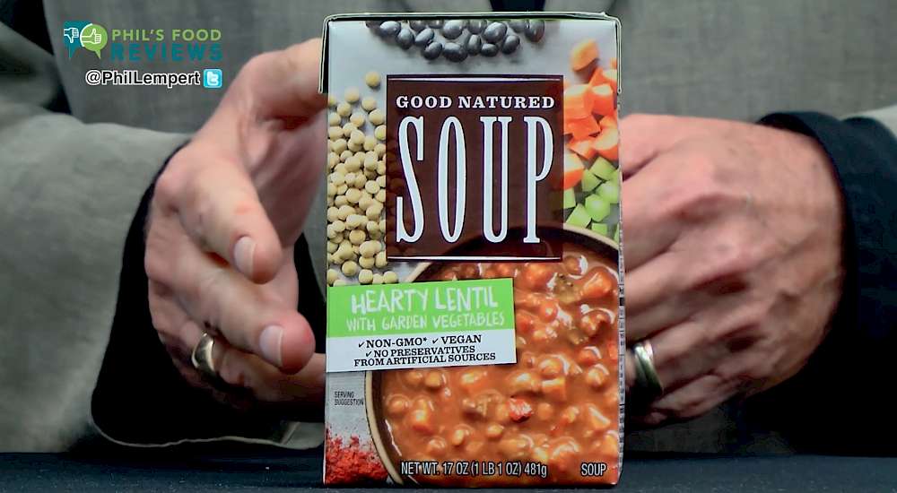Progresso Good Natured Soup Hearty Lentil with Garden Vegetables is a HIT!