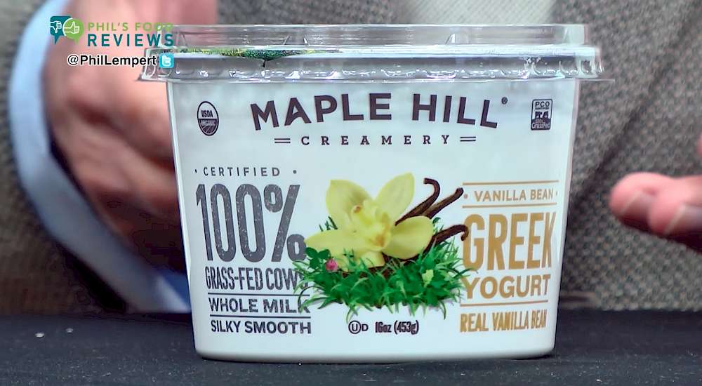 Maple Hill Creamery Whole Milk Greek Yogurt Vanilla Bean is a HIT!