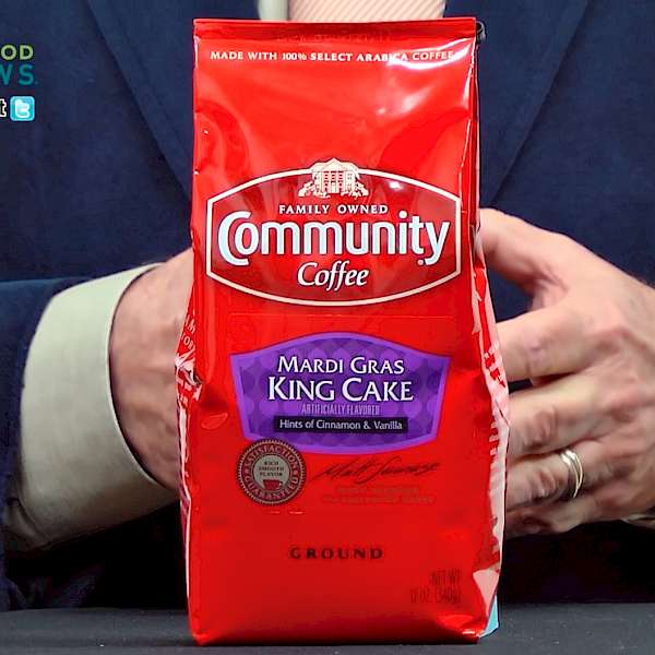 Community Coffee Company Mardi Gras King Cake is a HIT!
