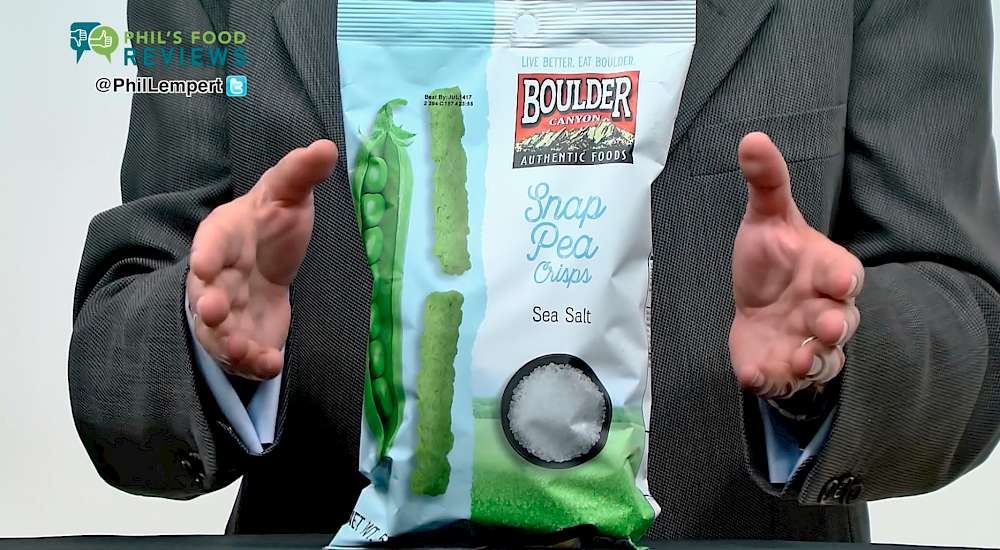 Boulder Canyons Food Snap Pea Crisp Sea Salt is MY PICK OF THE WEEK!