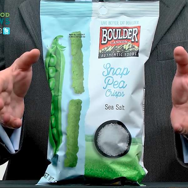 Boulder Canyons Food Snap Pea Crisp Sea Salt is MY PICK OF THE WEEK!