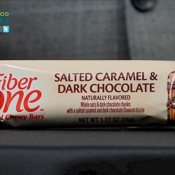 Fiber One Layered Chewy Bars Salted Caramel & Dark Chocolate