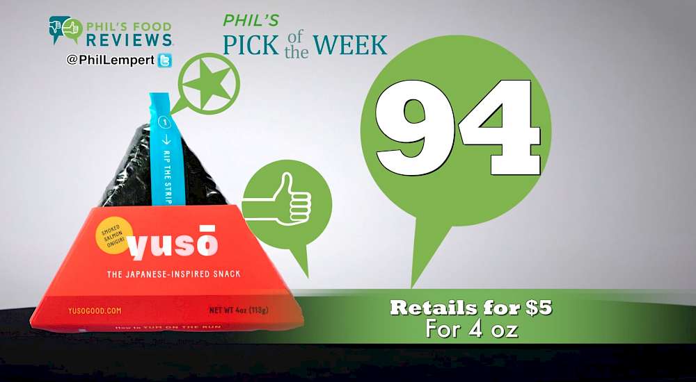 yuso onigiri smoked salmon is MY PICK OF THE WEEK!