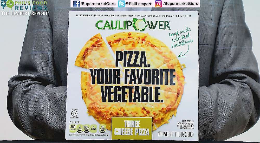 CAULIPOWER Cauliflower-Crust Pizza Three Cheese is a HIT!
