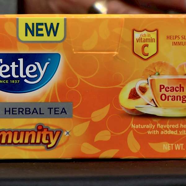 Tetley Super Herbal Tea Immunity Peach and Orange is a HIT!