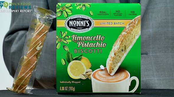 Nonni's Foods Limited Batch Spring Biscotti Limoncello Pistachio is a HIT!