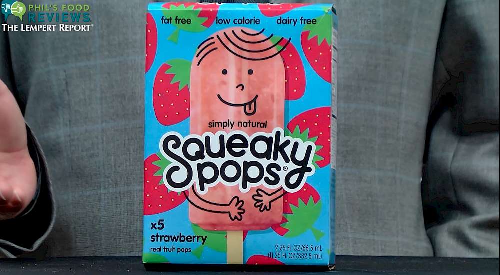 Squeaky Pops Strawberry is a HIT!
