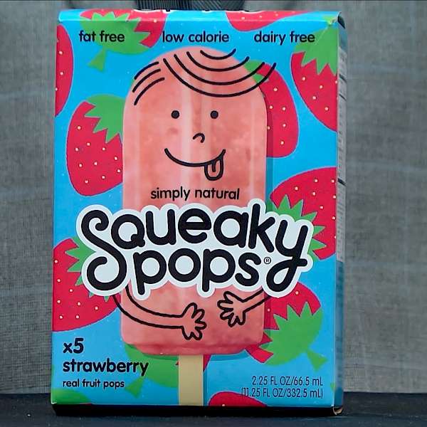 Squeaky Pops Strawberry is a HIT!