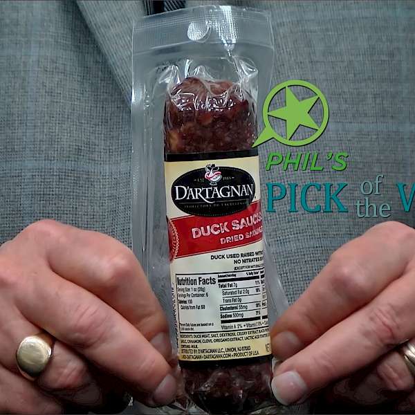 D'Artagnan Artisanal Dry-Cured Saucisson Sec Duck is MY PICK OF THE WEEK!