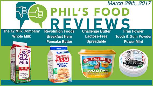 Phil's Food Reviews for March 29th, 2017
