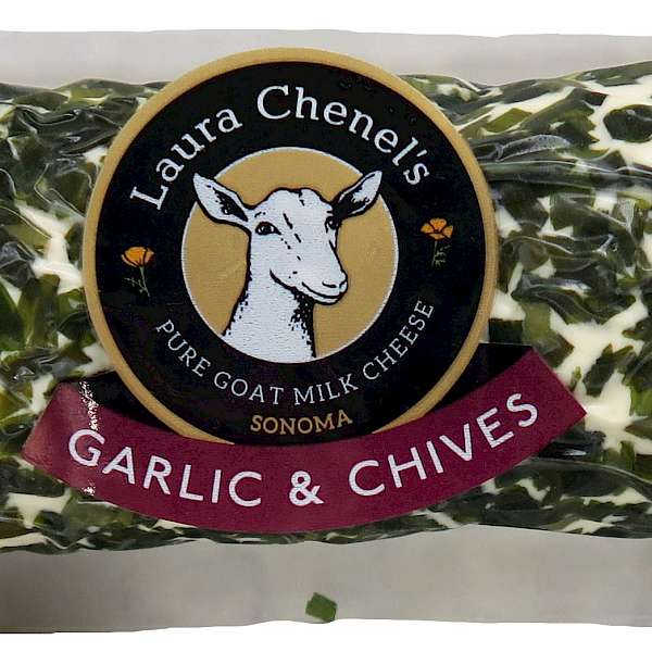 Laura Chenel's Chevre Goat Milk Cheese Garlic & Chives