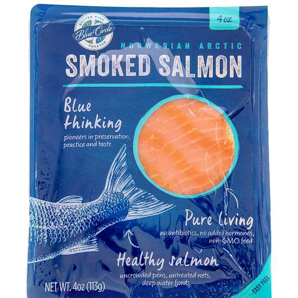 Blue Circle Foods Norwegian Arctic Cold Smoked Salmon