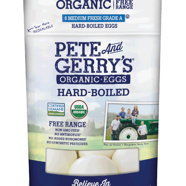 Pete and Gerry's Organic Eggs Organic Hard-Boiled Eggs