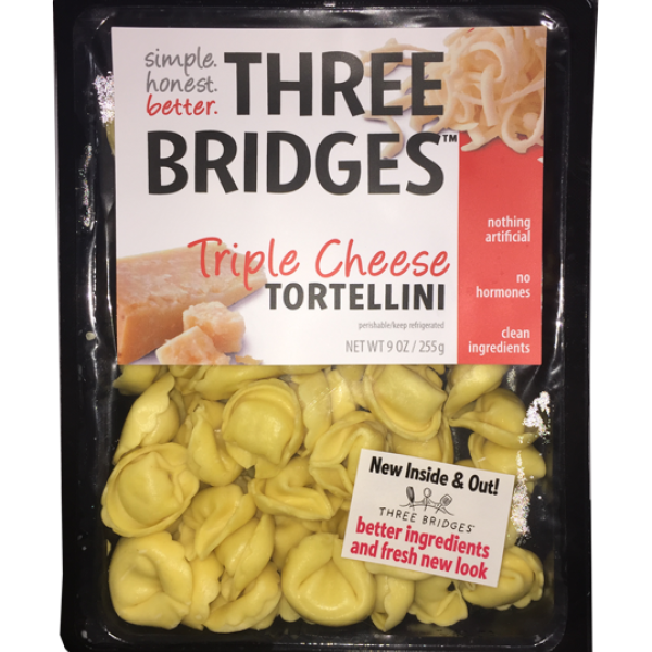 Three Bridges Triple Cheese Tortellini
