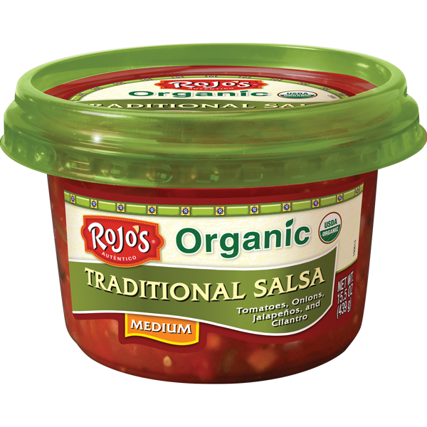 Rojo's Organic Traditional Salsa Medium