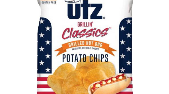 Utz Grillin’ Classics Hot Dog with Mustard